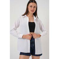 Uzun Kol Basic Gömlek 20279 - Beyaz