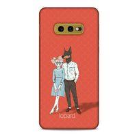 Samsung Galaxy S10e Kılıf FunnyMaX (15) Antişok Kılıf Kırmızı Kedi Köpek