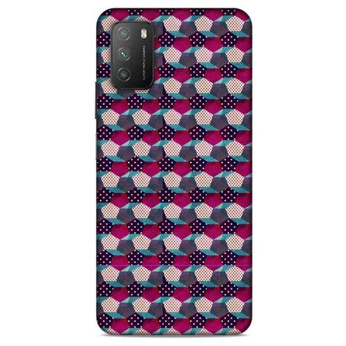 Lopard Xiaomi Poco M3 Uyumlu Kılıf Geometrix (36) Glitter Kılıf