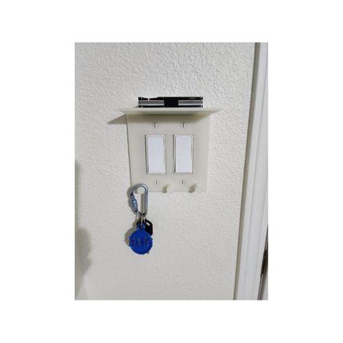 Çift Decora Raf 3D Baskı (Bu ürün Sadece Plastik parçadır - Almadan Önce Soru Sorabilirsiniz)