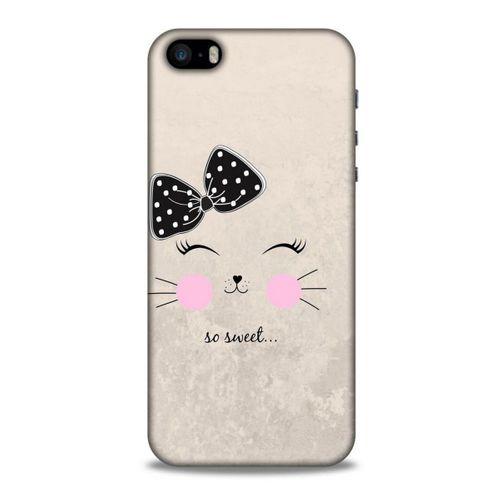Lopard Apple Iphone 5S Uyumlu Kılıf Kediler (18) Telefon Kılıfları So Sweet