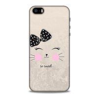 Lopard Apple Iphone 5S Uyumlu Kılıf Kediler (18) Telefon Kılıfları So Sweet