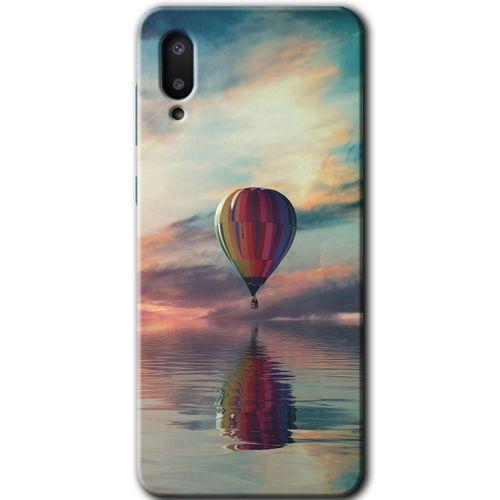 Galaxy A02 Kılıf HD Desen Baskılı Arka Kapak - Zeplin + Kırılmaz Cam