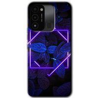 Tecno Spark 8C Kılıf HD Desen Baskılı Arka Kapak - Mekanik Yaprak 5
