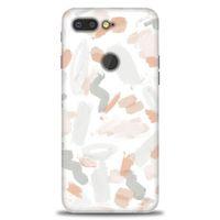 General Mobile GM 9 Pro Kılıf HD Baskılı Kılıf - Fırça Darbeleri + Tam Ekran Koruyucu