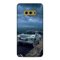 Lopard Samsung Galaxy S10e Uyumlu Kılıf PickUpX (37) Silicone Cover Açık Mavi