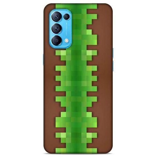 Lopard Oppo Reno 5 5G Uyumlu Kılıf PiXel (3) Kapak Bloklar