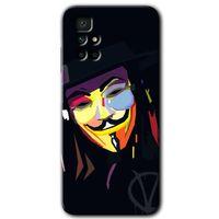 Redmi 10 Kılıf HD Desen Baskılı Arka Kapak - Vendetta