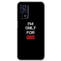 Oppo A55 HD Baskılı Kılıf + 9D Tam Ekran Koruyucu - For You
