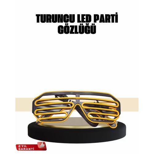 Enerjik Gece Etkinlikleri İçin Led Işıklı Gözlük