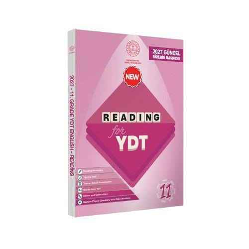2027 YDT MEBİ İngilizce 11 Sınıf Reading Okuma-Anlama Kitabı Soru Bankası Video Çözümlü BASKI ÜCRETİ