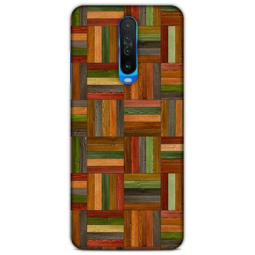 Lopard Xiaomi Redmi K30 Uyumlu Kılıf Wood'X (21) Koruyucu Kapak Baskılı