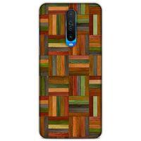 Lopard Xiaomi Redmi K30 Uyumlu Kılıf Wood'X (21) Koruyucu Kapak Baskılı