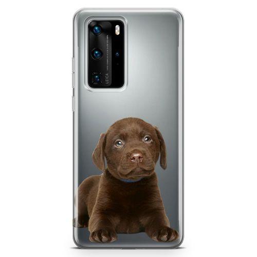 Huawei P40 Pro Kılıf Yavru Labrador Arka Kapak Koruma Desenli Full Koruyucu