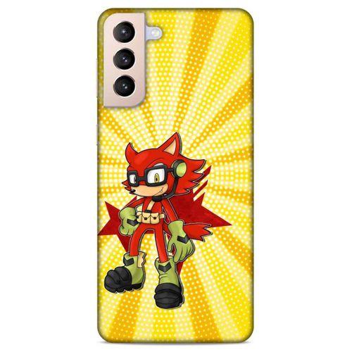 Lopard Samsung Galaxy S21 Plus Uyumlu Kılıf GameX (17) Tasarım Kılıf Kırmızı