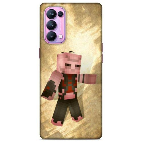 Lopard Oppo Reno 5 Pro 5G Uyumlu Kılıf PiXel (40) Fit Silikon Kılıf Saint Row
