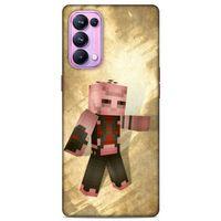 Lopard Oppo Reno 5 Pro 5G Uyumlu Kılıf PiXel (40) Fit Silikon Kılıf Saint Row