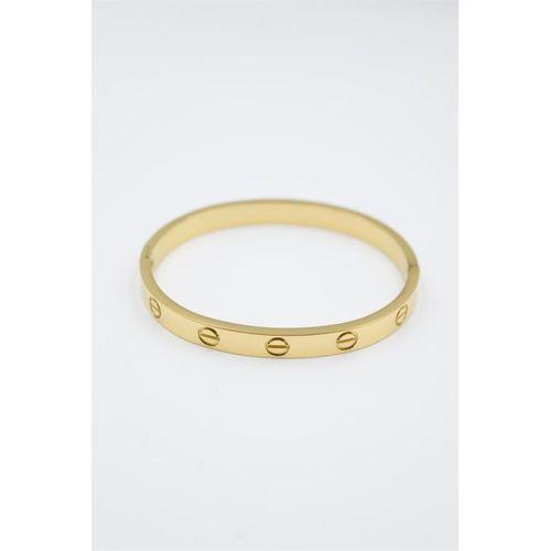 CRT Model Taşsız Bilezik - Altın