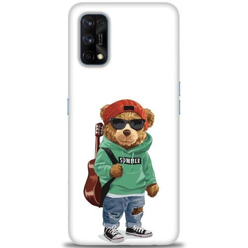 Realme 7 Pro Kılıf HD Baskılı Kılıf - Teddy Bear + Tam Ekran Koruyucu