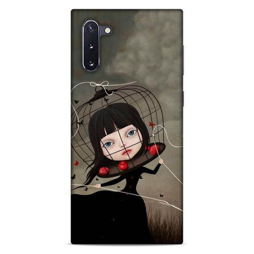 Lopard Samsung Galaxy Note 10 Uyumlu Kılıf Manipülasyon ☻ (40) Fit Silikon Kılıf Desenli
