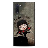 Lopard Samsung Galaxy Note 10 Uyumlu Kılıf Manipülasyon ☻ (40) Fit Silikon Kılıf Desenli