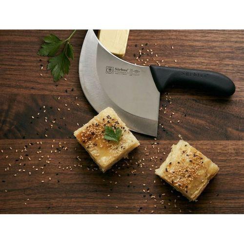 Börek Pide Pizza Kesme Bıçağı Paslanmaz Çelik Profesyonel Sürmene Börek Dilimleme Bıçağı Sürbisa 61710