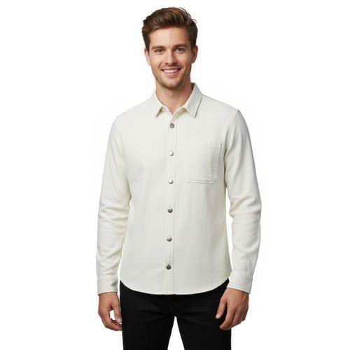 Erkek Spor Silim Fit Kanvas Tek Cepli Gömlek BGL-ST04955