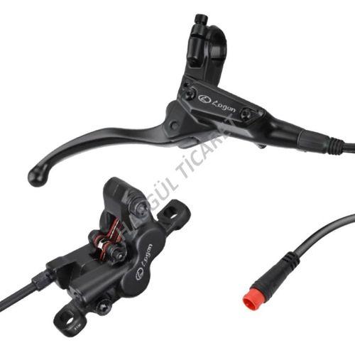 Hsgl E-bike Hidrolik Fren Set 4 Piston 2 Pin Güç Kesici Logan HD-M800E Hidrolik Fren Takımı DSC506