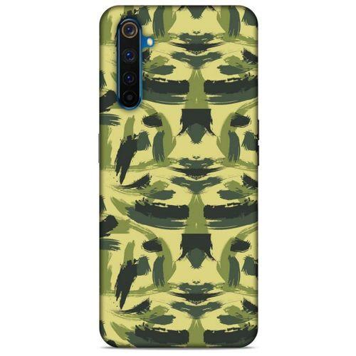 Kamuflaj 08 Oppo Realme 6 Pro Kılıf Silikon Kapak