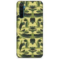 Kamuflaj 08 Oppo Realme 6 Pro Kılıf Silikon Kapak