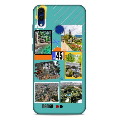 Lopard Huawei Honor 8C Uyumlu Kılıf Şehirli ※ (45) Manisa Liquid Air Kılıf