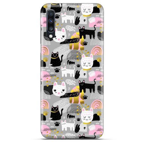 Lopard General Mobile GM 20 Uyumlu Kılıf Kediler (8) Baskılı Kılıf Cins Kediler