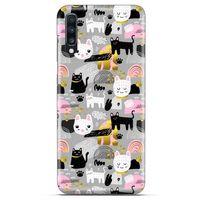 Lopard General Mobile GM 20 Uyumlu Kılıf Kediler (8) Baskılı Kılıf Cins Kediler