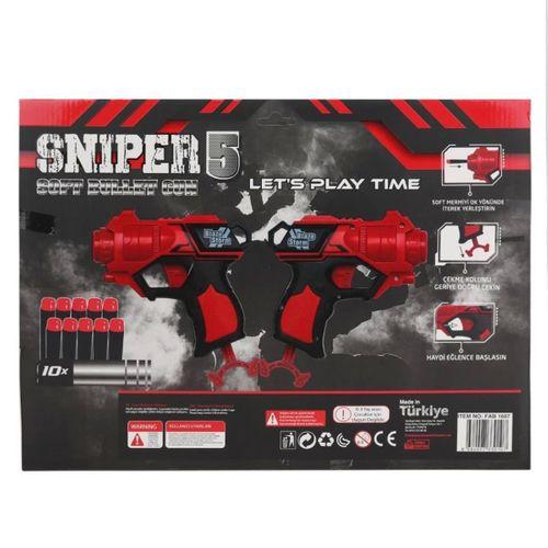 Hedefli Dart Atıcı Tabanca Çocuklar İçin Heyecan Dolu Atış Oyunu