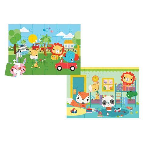 Fisher Price Fisher Price Baby Puzzle Railway & Bedtime 13406