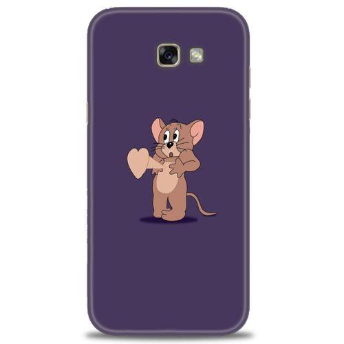Samsung Galaxy A7 2017 / A720 Kılıf HD Baskılı Kılıf - Aşık Jerry + Tam Ekran Koruyucu