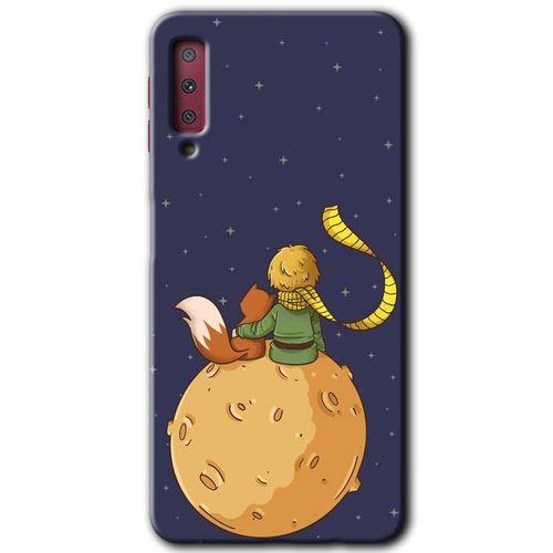 Galaxy A7 2018 Kılıf HD Desen Baskılı Arka Kapak - Küçük Prens