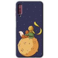 Galaxy A7 2018 Kılıf HD Desen Baskılı Arka Kapak - Küçük Prens