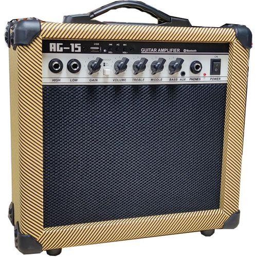 D-SOUND AG-15 ÇİFT GİRİŞ ENSTRUMAN AMFİSİ 15 WATT