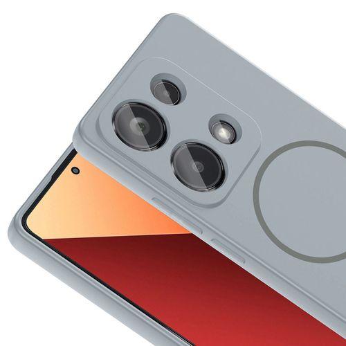 Xiaomi Redmi Note 13 Pro 4G Kılıf M-safe Şarj Özellikli Zore Meta Kapak