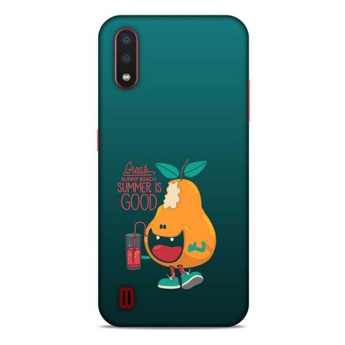 Frutix Armut 02 Samsung Galaxy A01 Kılıf Desenli Silikon