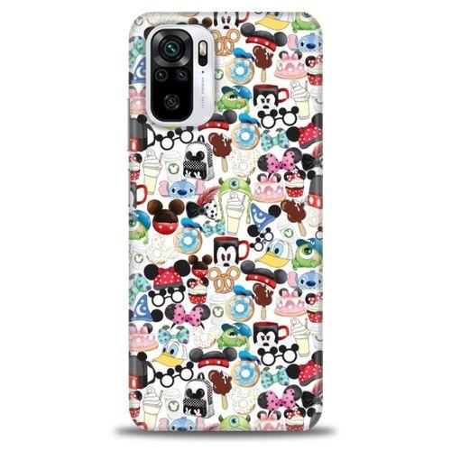 Xiaomi Poco M5s Kılıf HD Baskılı Kılıf - Cartoon + Tam Ekran Koruyucu