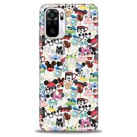 Xiaomi Poco M5s Kılıf HD Baskılı Kılıf - Cartoon + Tam Ekran Koruyucu