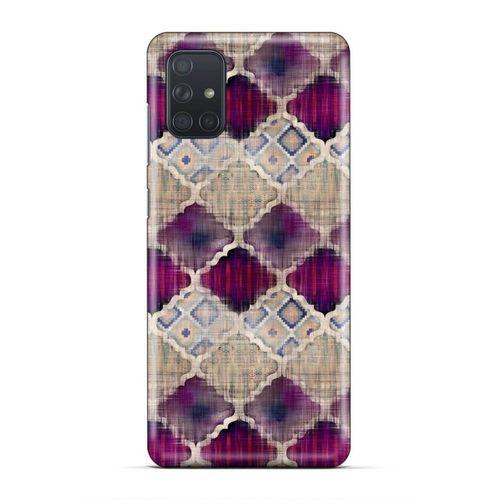 Samsung Galaxy M51 Uyumlu Kılıf Utopia (7) Telefon Kılıfı Bordo Mavi