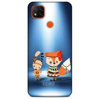 Xiaomi Redmi 9C Kılıf FunnyMaX (1) Kılıfı Mavi Beyaz
