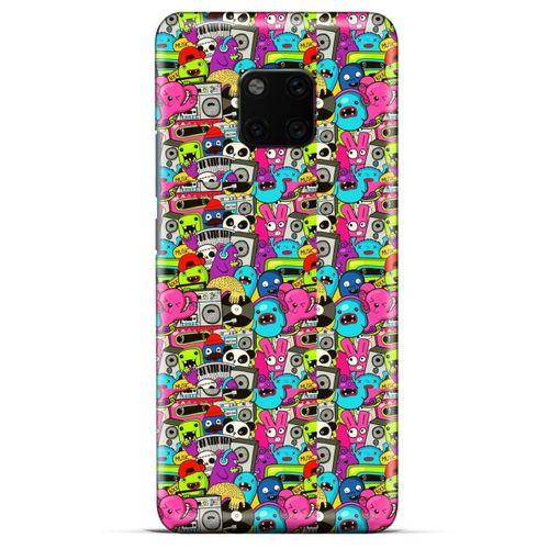 Graffitix (34) Desenli Silikon Kapak General Mobile GM 20 Kılıf
