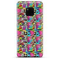 Graffitix (34) Desenli Silikon Kapak General Mobile GM 20 Kılıf