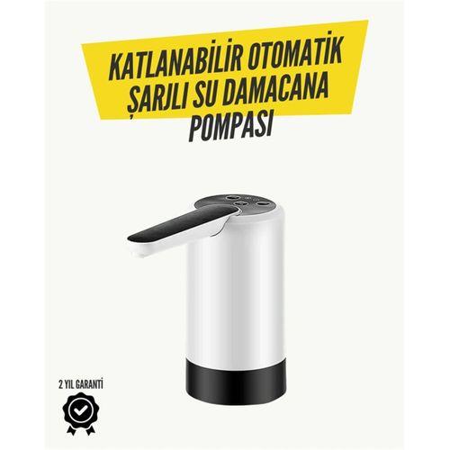 Katlanabilir Şarjlı Daana Su Pompası Pratik Kullanım