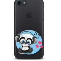 Zoologix (74) Apple Iphone 7 Şeffaf Kılıf Silikon Desenli