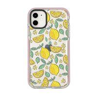 iPhone 12 Limon Desenli Candy Bumper Silikonlu Telefon Kılıfı